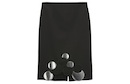 Christopher Kane Faux Leather Skirt