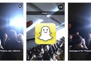 Fashion Week App: Snapchat