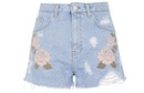 Topshop Embroidered Shorts