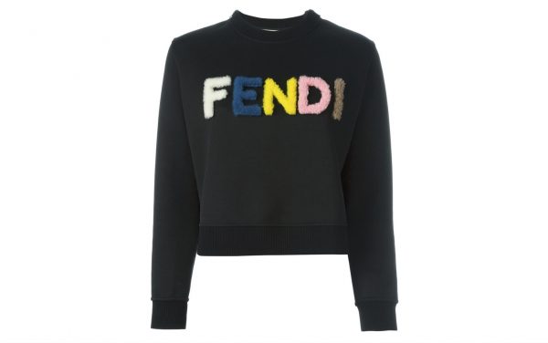 002 FENDI  logo sweatshirt