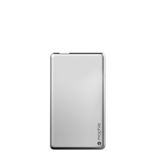 MOPHIE POWERSTATION 1X FOR SMARTPHONES AND TABLETS (2,000 MAH) - ALUMINUM