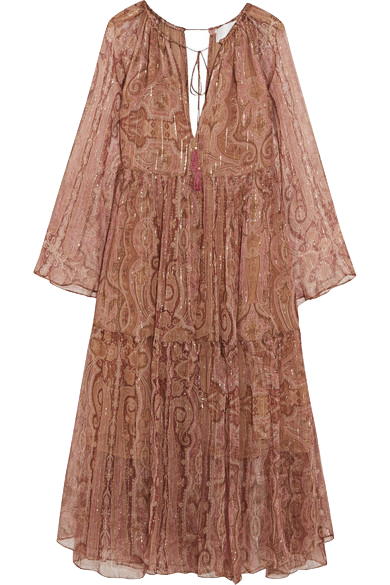 Zimmerman Realm Silk-Georgette Dress