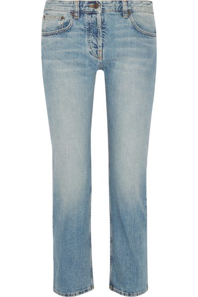 THE ROW Ashland cropped mid-rise straight-leg jeans