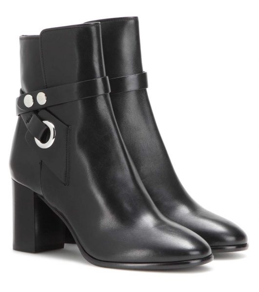 ISABEL MARANT Ashes leather ankle boots