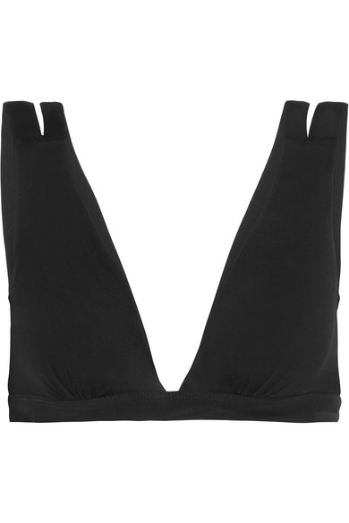 COMMANDO Stripped stretch soft-cup bra