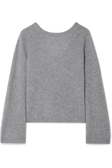 EQUIPMENT - BAXLEY CASHMERE SWEATER - GRAY