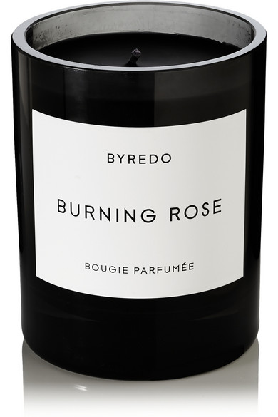 BURNING ROSE SCENTED CANDLE, 240G