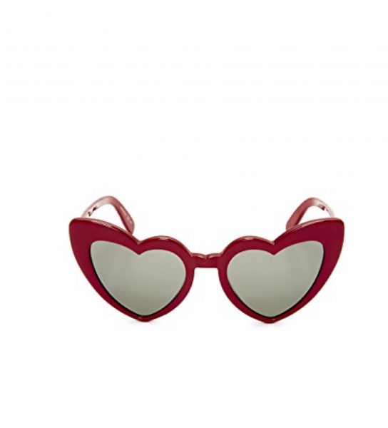 SAINT LAURENT heart sunglasses
