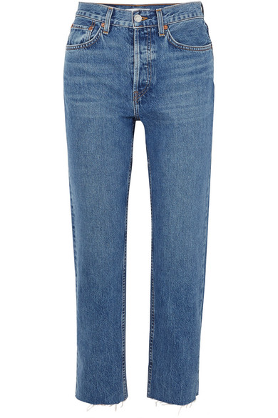 ORIGINALS STOVEPIPE HIGH-RISE STRAIGHT-LEG JEANS