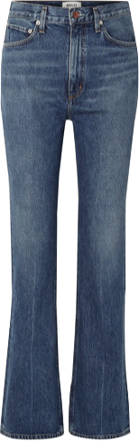 AGOLDE ORGANIC HIGH-RISE FLARED JEANS
