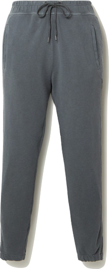 JAMES PERSE SUPIMA COTTON-TERRY TRACK PANTS