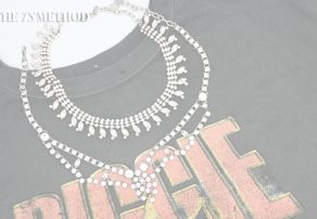 A Vintage Tee and Chunky Necklaces
