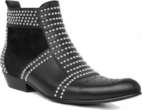 CHARLIE BOOTS - SILVER STUDS