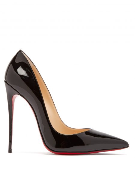 LOUBOUTIN SO KATE 120 PATENT-LEATHER PUMPS