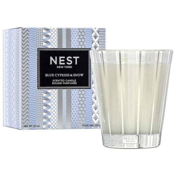 NEST NEW YORK BLUE CYPRESS & SNOW CANDLE