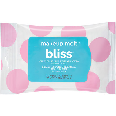 Bliss Makeup Melt Oil-free Makeup Remover Wipes