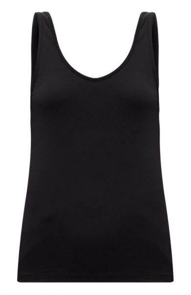 SCOOP-NECK JERSEY TANK TOP | ANOTHER TOMORROW