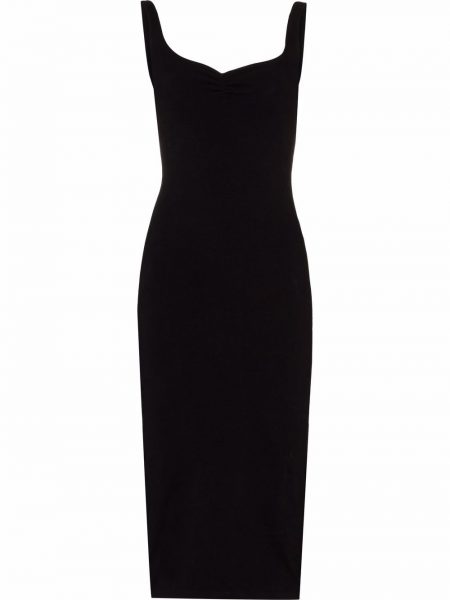 Gil Rodriguez Corazon sweetheart-neck fitted dress