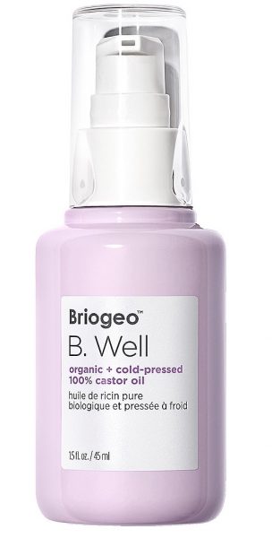 B. Well Organic + Cold-Pressed 100% Castor Oil  Briogeo brand: BriogeO