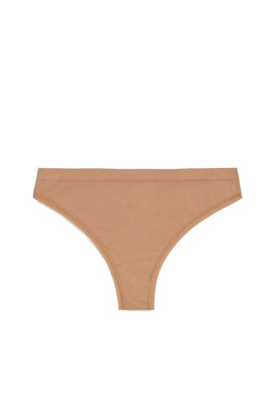 COMMANDO Stretch-jersey mid-rise thong